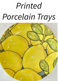Printed Porcelain Trays